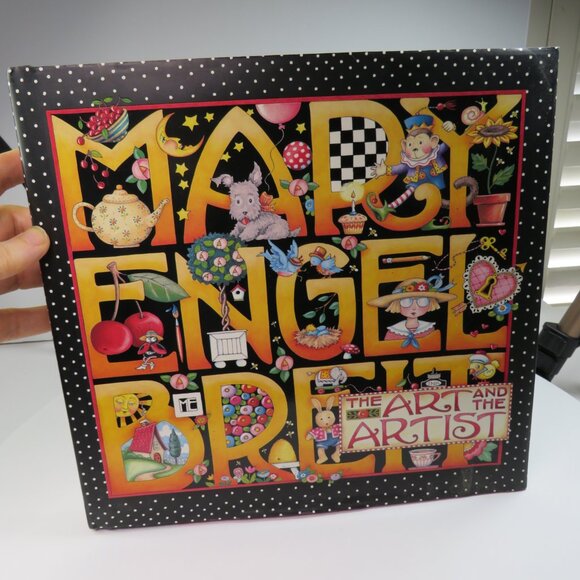 Mary Engelbreit "Mary and Bright" Art & the Artist Hardback Coffee Table Book - Picture 1 of 17